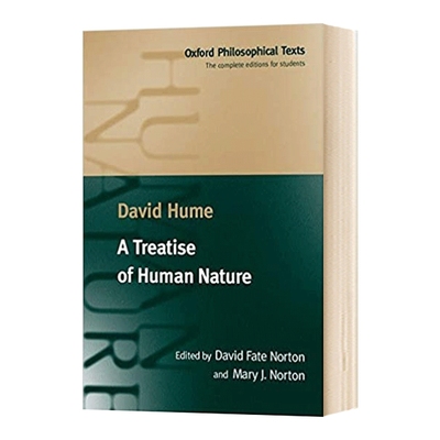 英文原版 A Treatise of Human Nature 人类本质论集 试图对道德主体施加理性影响的实验 英文版 进口英语原版书籍