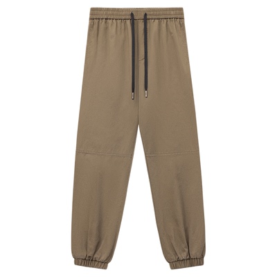 GWIT重工水洗做旧束脚工装裤男