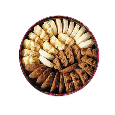 香港珍妮曲奇聪明小熊饼双花320g