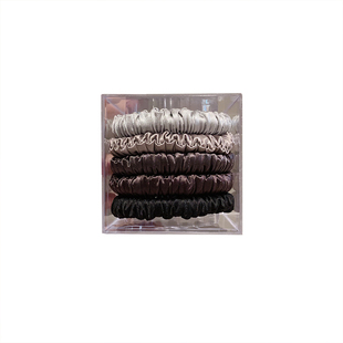 真丝小肠圈扎头发皮筋高弹网红2025新款发圈头绳女高级感头花发饰