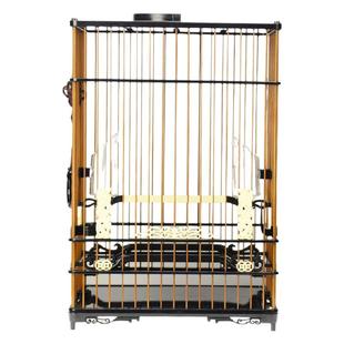 啾鸣轩石印笼绣眼北红小黑白金青石燕贝子黄雀芙蓉玉鸟文鸟板笼