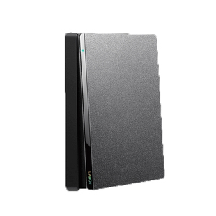 86型家用灰色开关插座面板 暗装一开带5五孔USB多孔电源可改明装