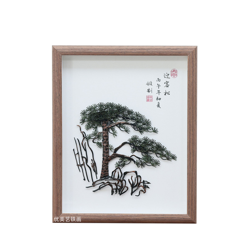 非遗芜湖铁画优美艺铁画安徽特色