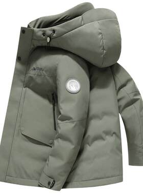 罗蒙连帽日常常规款羽绒服