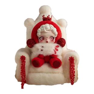 POPMART泡泡玛特SKULLPANDA冬日乐章SP搪胶毛绒挂件盲盒玩偶公仔