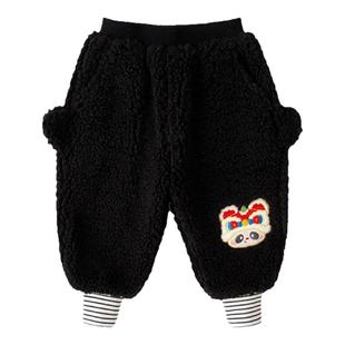 嘟嘟家儿童中国风拜年服男童新中式唐装女童过年衣服宝宝周岁礼服