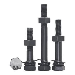 8.8级外六角半牙螺丝螺母套装加长螺栓配件大全M6M8M10M12M16M20M