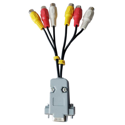 海信电视专用视频线 海信电视转接 LED55XT770G3D视频线 AV视频线