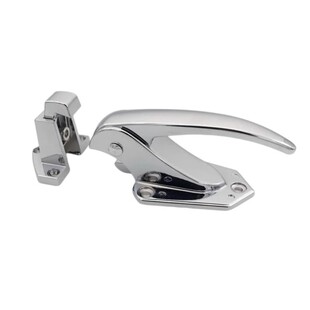 高度烘箱门锁 冰柜拉手 可调节拉手搭扣把手传递窗锁烘箱烤箱配件