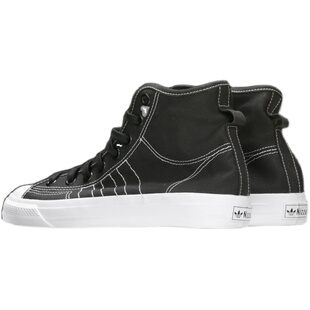 Adidas/阿迪达斯三叶草NIZZA HI RF高帮男子经典帆布鞋EF1885
