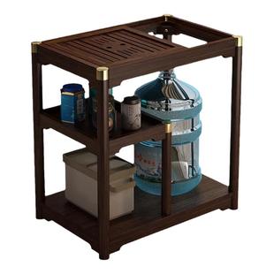 中式移动小茶桌家用小茶台茶车新款高端泡茶一体茶水柜茶具一整套