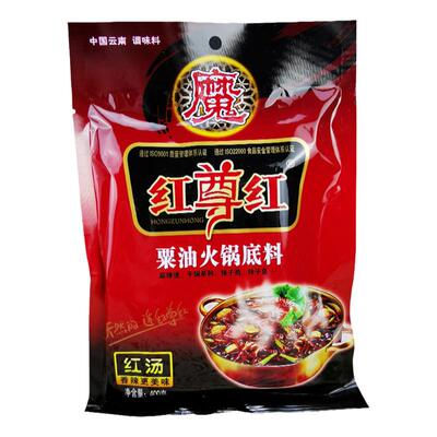 奇子香火锅底料红尊红400g