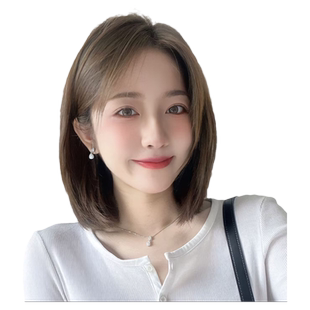 假发女全头套真发全真人发自然锁骨发短发造型新款蕾丝无痕中长发