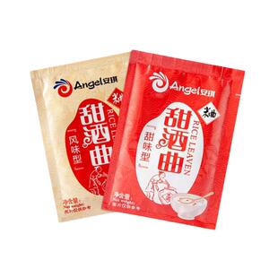 安琪甜酒曲袋装酒酿家用醪糟自制糯米酒传统米酒曲子酵母粉型烘焙