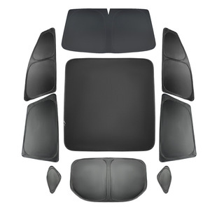 适用极氪001/007/X天窗遮阳帘冰晶防晒隔热天幕挡前档板隐私窗帘