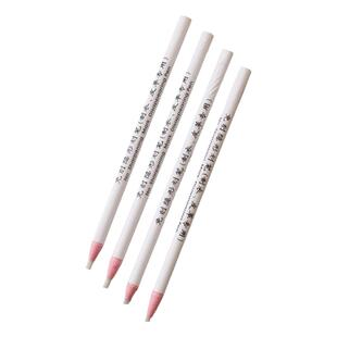 高温消失笔皮革服装专用手撕蜡笔铅笔免削隐形划笔白色点位褪色笔