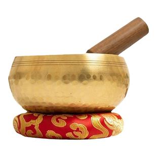 颂钵梵音钵音碗佛音碗瑜伽冥想满月静心钵铜磬法器尼泊尔手工铜钵