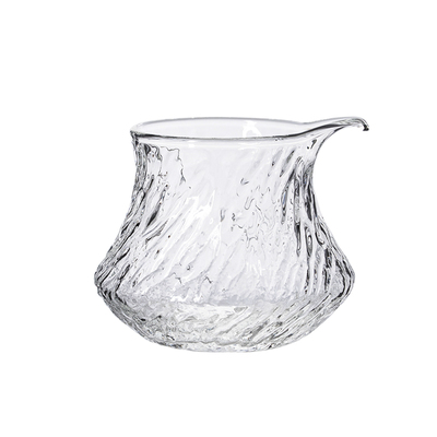 巢牧高硼硅咖啡分享壶手工冰川纹