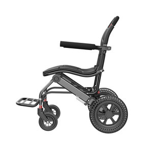 森立轮椅国家补贴轻便折叠小型老人专用旅行人体工学手推车代步车
