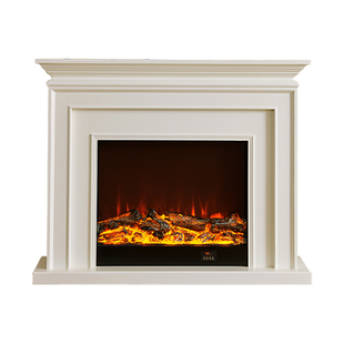 德利轩1.2米法式壁炉装饰柜美式欧式电子壁炉芯仿真火焰家用定制