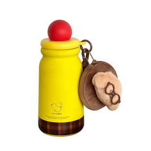 高颜值保温杯女生2025新款便携外带水杯可爱学生上学吸管杯子礼物