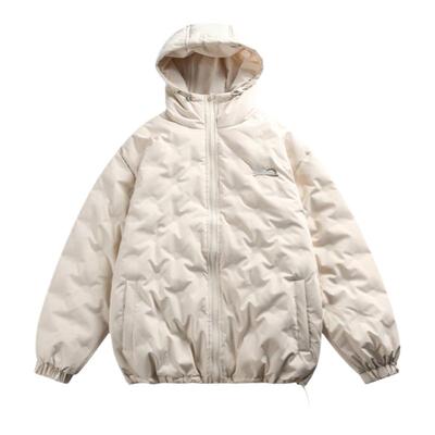 TIRED宽松连帽休闲羽绒服