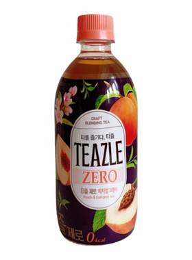 熊津柚子绿茶水蜜桃乌龙茶4瓶装