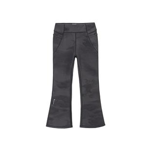 半度闲女童加绒喇叭裤洋气秋冬装运动25新款儿童冬季加厚长裤子潮