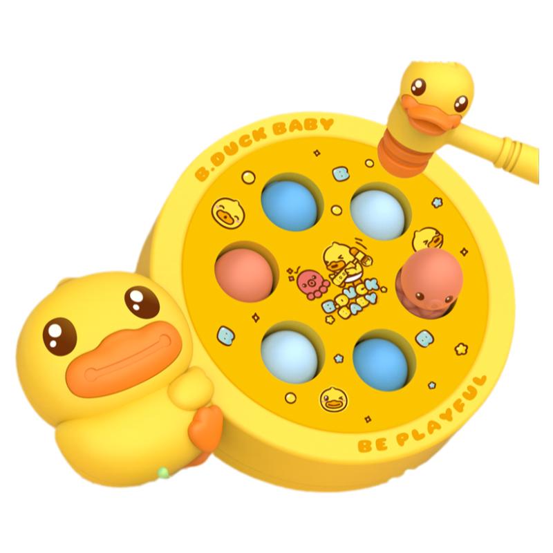 B.Duck小黄鸭打地鼠早教玩具