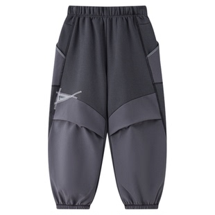 漫画家【耐磨疯玩裤】儿童裤子薄绒25秋冬男童耐磨保暖运动长裤