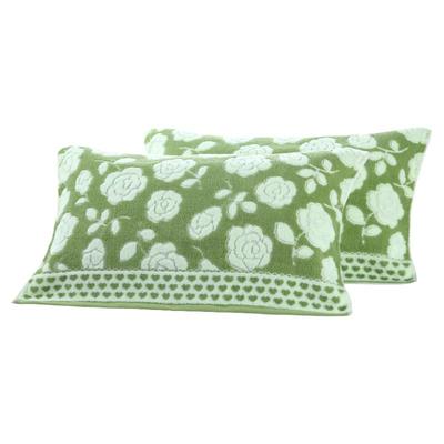 正品枕巾纯棉家用情侣