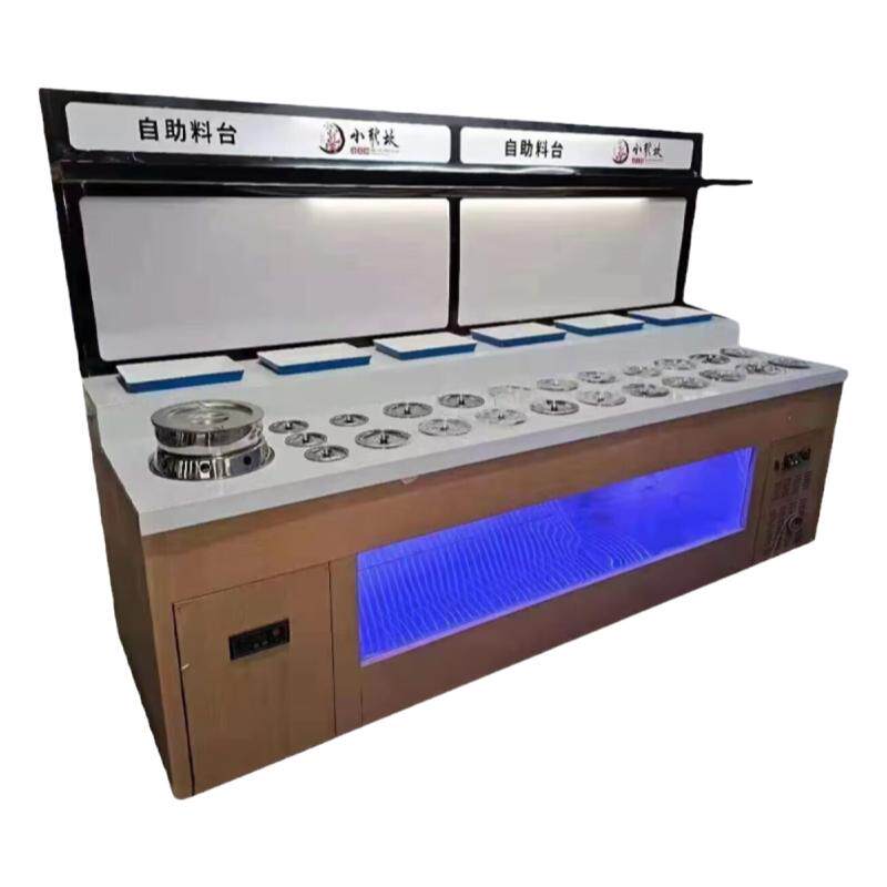 网红火锅店调料台商用烤肉店麻辣烫串串香酱料台蘸料台自助小料台