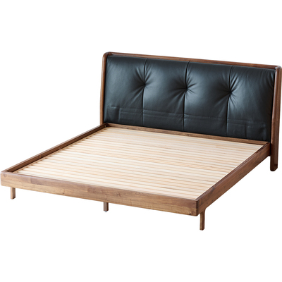 北美黑胡桃木1.8米双人床