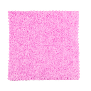 擦家具不掉毛的抹布饭店擦桌子毛巾吸水厨房用厚珊瑚绒布家务清洁