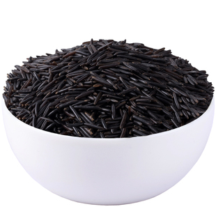 野米100g黑菰米松针米长黑米五谷杂粮粗粮煲汤伴侣打米糊煮饭A