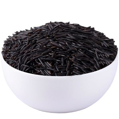 野米100g黑菰米松针米长黑米五谷杂粮粗粮煲汤伴侣打米糊煮饭A