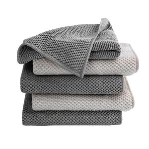 毛巾专用抹布吸水不掉毛百洁布小方巾易清洗厨房耐用双层清洁速干