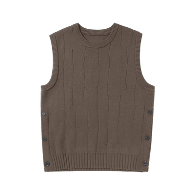 GoodNorth秋冬复古坎肩针织马甲