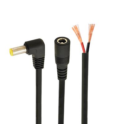 dc电源连接线公头母头5.5*2.1mm