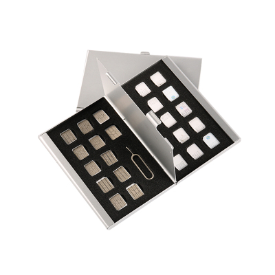 手机电话卡收纳盒体积小大容量TF卡SD卡包nano sim卡整理便携卡盒