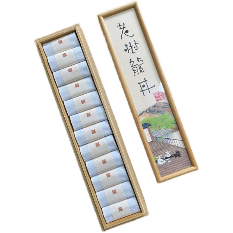 2026小份量茶叶伴手礼龙井茶竹盒
