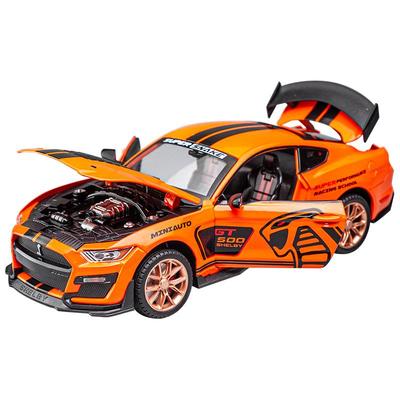 福特野马GT124仿真合金模型车