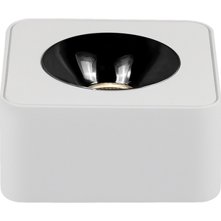 超薄明装led射灯家用客厅玄关过道走廊单头吸顶式斗胆灯cob天花灯