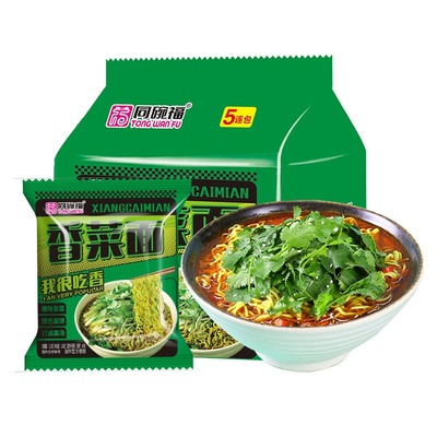 同碗福超香香香菜面多口味方便面