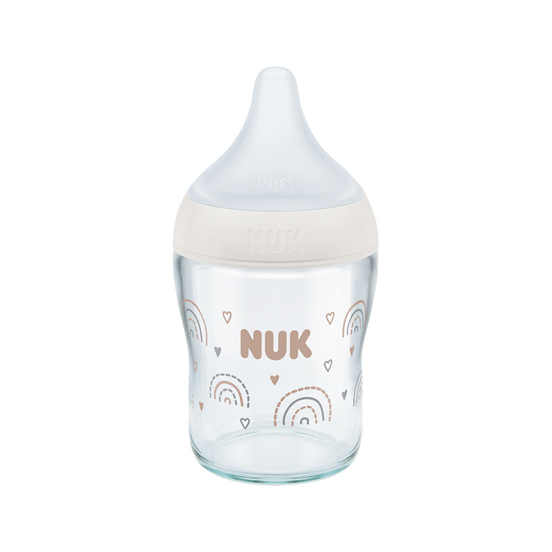 【新品】NUK德国进口玻璃奶瓶新生儿婴儿0到6个月3个月以上宝宝