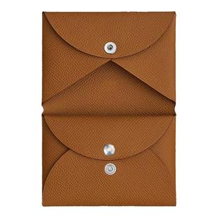 h家真皮cd卡包2024新款女包时尚高级感小众气质迷你头层牛皮钱包