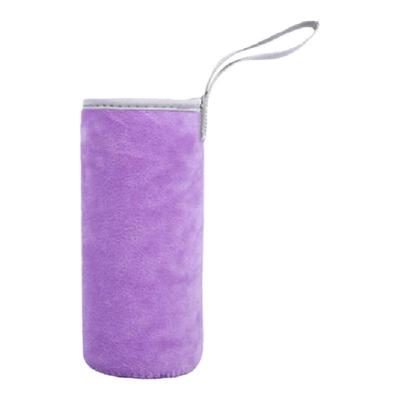 绒毛杯套直筒保护套小号简约玻璃