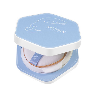 目颜气垫霜清透水润遮瑕保湿持妆