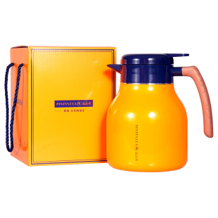 品品香茶具悠闲白茶闷泡壶大容量1500ml家用水瓶保温壶养生喝茶壶