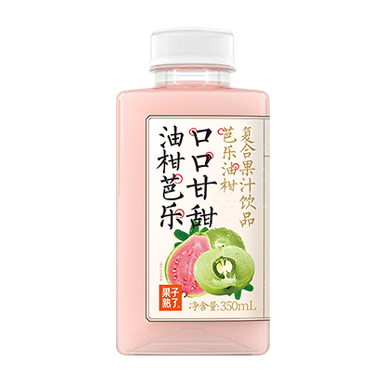 【26年11月18日到期】果子熟了复合果汁芭乐油柑果汁350ml饮品